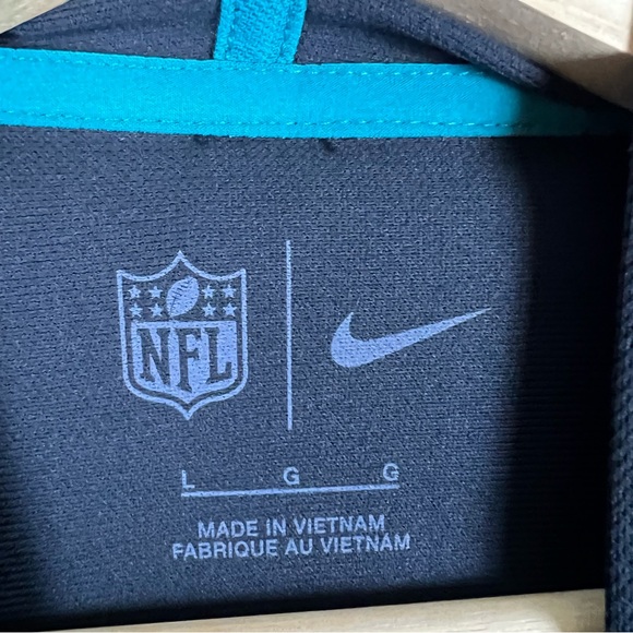 Jacksonville Jaguars Nike NFL Team Issued Player Used Hoodie Large - Picture 5 of 8